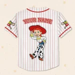 Custom Disney Toy Story Jessie Baseball, Custom Kids Youth Adult Disney Baseball Jersey Sports Outfit Cute Gift For Fan Disney Toy Story Fan