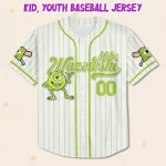Custom Disney Monster Inc Mike Wazowski Baseball, Custom Kids Youth Adult Disney Baseball Jersey Sports Gift For Fans Disney Family Matching
