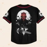 Personalize Starwar Darth Maul Scimitar Custom Kids Youth Adult Disney Baseball Jersey Sports Outfits Cute Gifts For Fans Disney