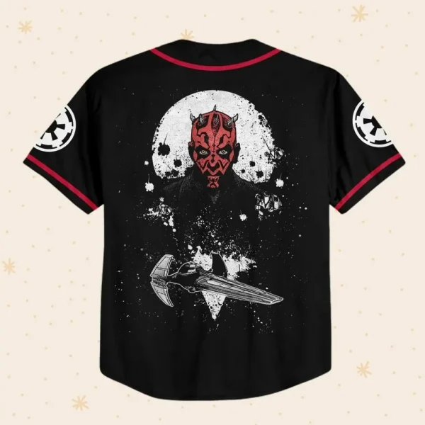 Personalize Starwar Darth Maul Scimitar Custom Kids Youth Adult Disney Baseball Jersey Sports Outfits Cute Gifts For Fans Disney