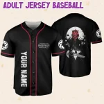 Personalize Starwar Darth Maul Scimitar Custom Kids Youth Adult Disney Baseball Jersey Sports Outfits Cute Gifts For Fans Disney
