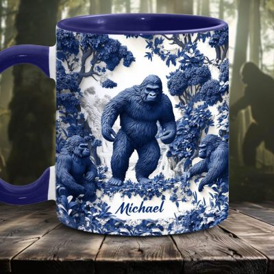 Bigfoot Summer Vibes - Personalized Accent Mug