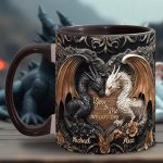 You & Me We Got This - Personalized Dragon Accent Mug