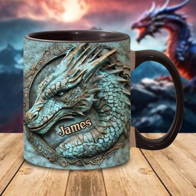 My Spirit Animal - Personalized Dragon Accent Mug