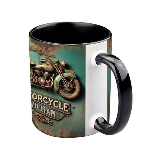Motorcycle Lover - Personalized Biker Accent Mug