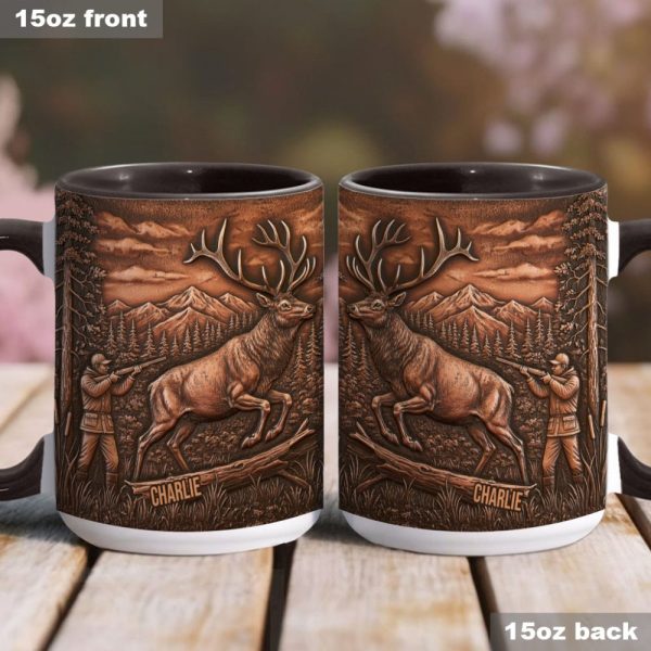 Hunter’S Triumph – Personalized Hunting Accent Mug