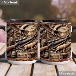 Wilderness Hunter – Personalized Hunting Accent Mug