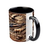 Wilderness Hunter – Personalized Hunting Accent Mug