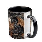 You & Me We Got This - Personalized Dragon Accent Mug