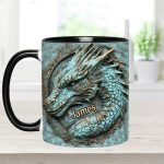 My Spirit Animal - Personalized Dragon Accent Mug