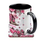 Cowgirl Boots - Personalized Cowgirl Accent Mug