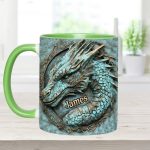 My Spirit Animal - Personalized Dragon Accent Mug