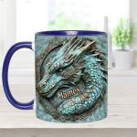 My Spirit Animal - Personalized Dragon Accent Mug