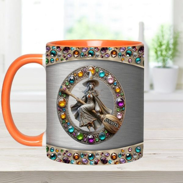 Beautiful Witch - Personalized Witch Accent Mug