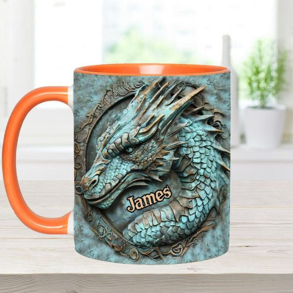 My Spirit Animal - Personalized Dragon Accent Mug