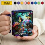 Beautiful Butterfly- Personalized Butterfly Accent Mug