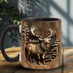 Love Hunting - Personalized Hunting Accent Mug
