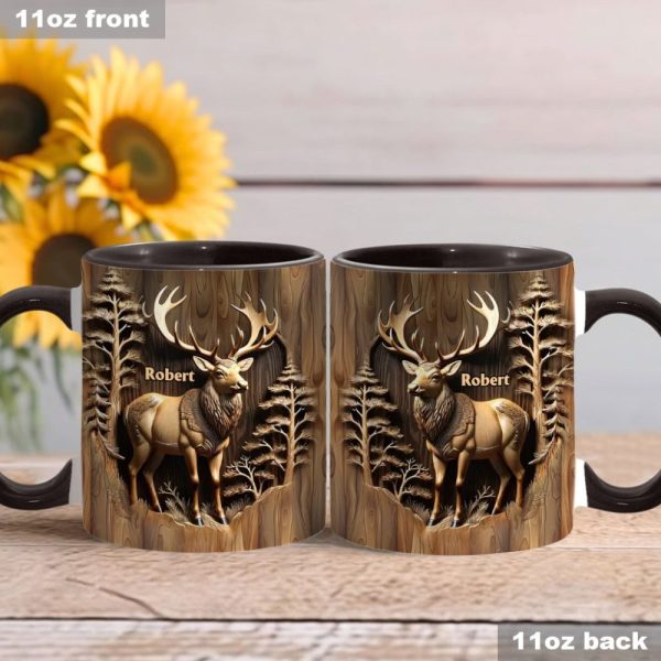 Love Hunting - Personalized Hunting Accent Mug