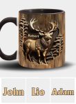 Love Hunting - Personalized Hunting Accent Mug
