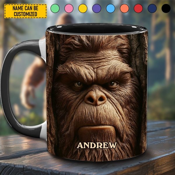 Wild Spirit – Personalized Funny Bigfoot Accent Mug