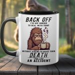 Funny Bigfoot Coffee Accent Mug