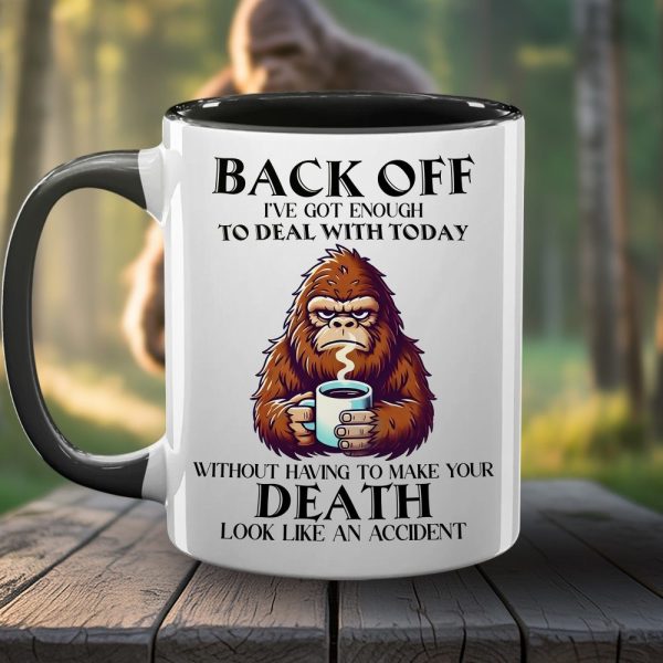 Funny Bigfoot Coffee Accent Mug