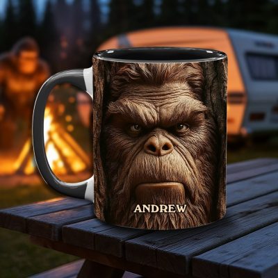 Wild Spirit – Personalized Funny Bigfoot Accent Mug