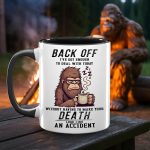 Funny Bigfoot Coffee Accent Mug