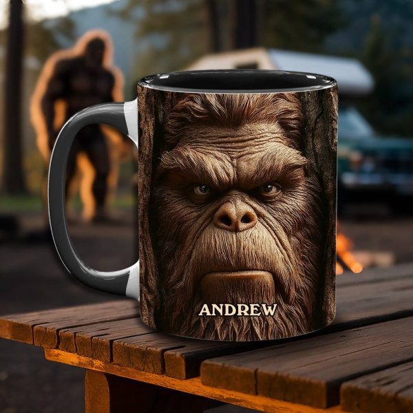 Wild Spirit – Personalized Funny Bigfoot Accent Mug