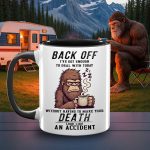 Funny Bigfoot Coffee Accent Mug