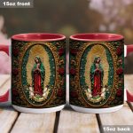 Our Lady Of Guadalupe - Personalized Christian Accent Mug