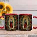 Our Lady Of Guadalupe - Personalized Christian Accent Mug