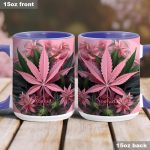 Pink Stoner Chick - Personalized Weed Accent Mug