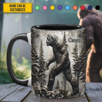 Legend In The Trees – Personalized Sasquatch/Bigfoot Accent Mug