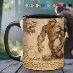 The Cryptid Chronicle – Bigfoot Accent Mug