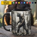 Legend In The Trees – Personalized Sasquatch/Bigfoot Accent Mug