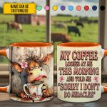 Cow Funny Accent Mug - Personalized Accent Mug