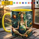 Personalized Mother Earth Goddess Accent Mug