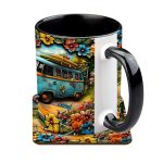 Hippie Van - Personalized Hippie Accent Mug