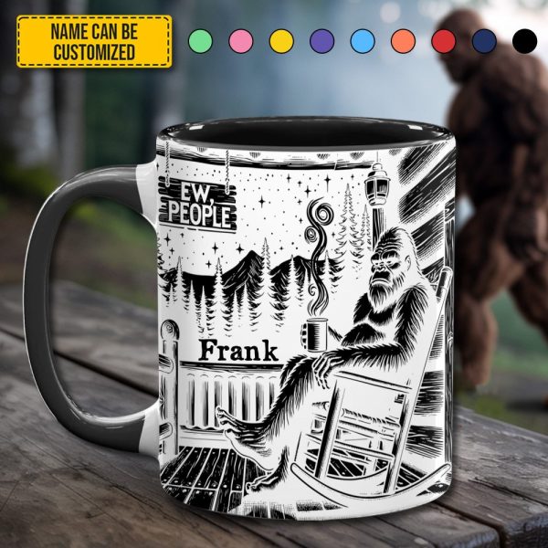 Bigfoot Accent Mug - Personalized Accent Mug