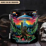 Cosmic Squatch – Personalized Ufo Bigfoot Accent Mug