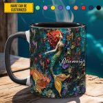 Ocean Mermaid - Personalized Accent Mug