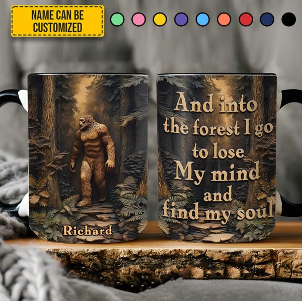 Find My Soul – Personalized Bigfoot Accent Mug