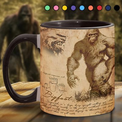 The Cryptid Chronicle – Bigfoot Accent Mug