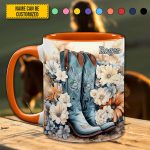 Country Girl - Personalized Accent Mug
