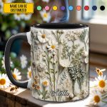 Beautiful Wildflower - Personalized Accent Mug
