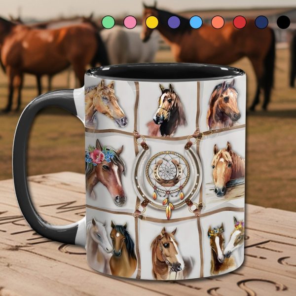 Horse Collection Accent Mug