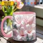 Beautiful Lily - Personalized Accent Mug