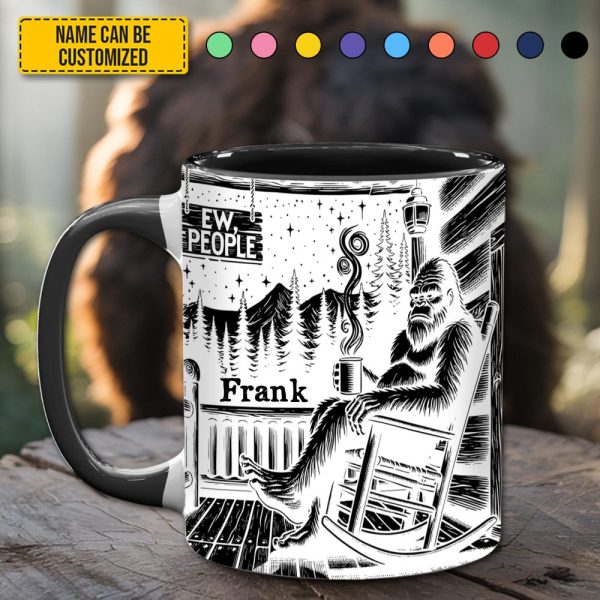 Bigfoot Accent Mug - Personalized Accent Mug