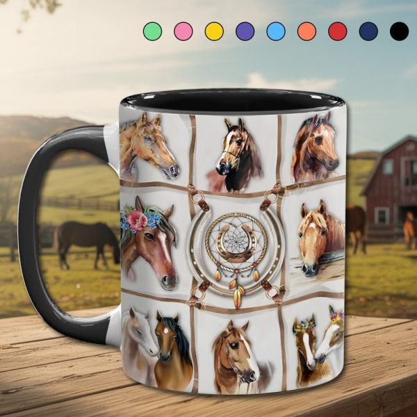 Horse Collection Accent Mug